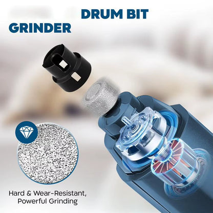 Dog Nail Grinders Painless USB Charging Rechargeable Dog Clippers Trimmer Paws Pet Cat Nail Electric Grooming Tools Nail Qu N6E1